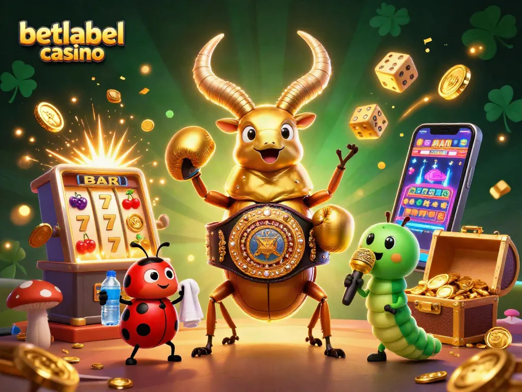 Engage in exciting gameplay at betlabel casino with vibrant scenes of slots and jackpots.