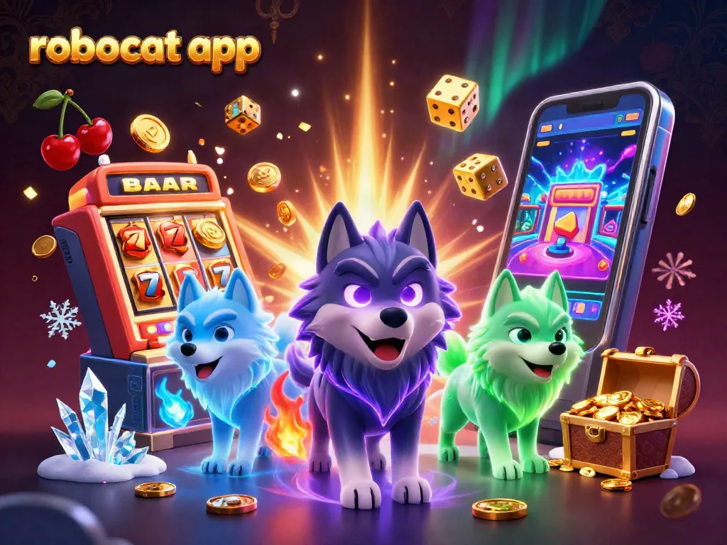 Play exciting games on the robocat app with stunning visuals and dynamic jackpots.